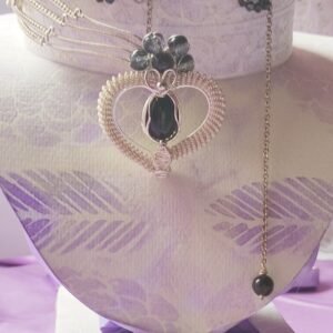 Choquer Corazón Obsidiana negra