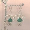 Pendientes Corazón Turquesas