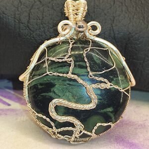 Colgante Árbol de la Vida Jaspe Galaxy
