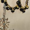 Pendientes Aro Luxury Dorados negros