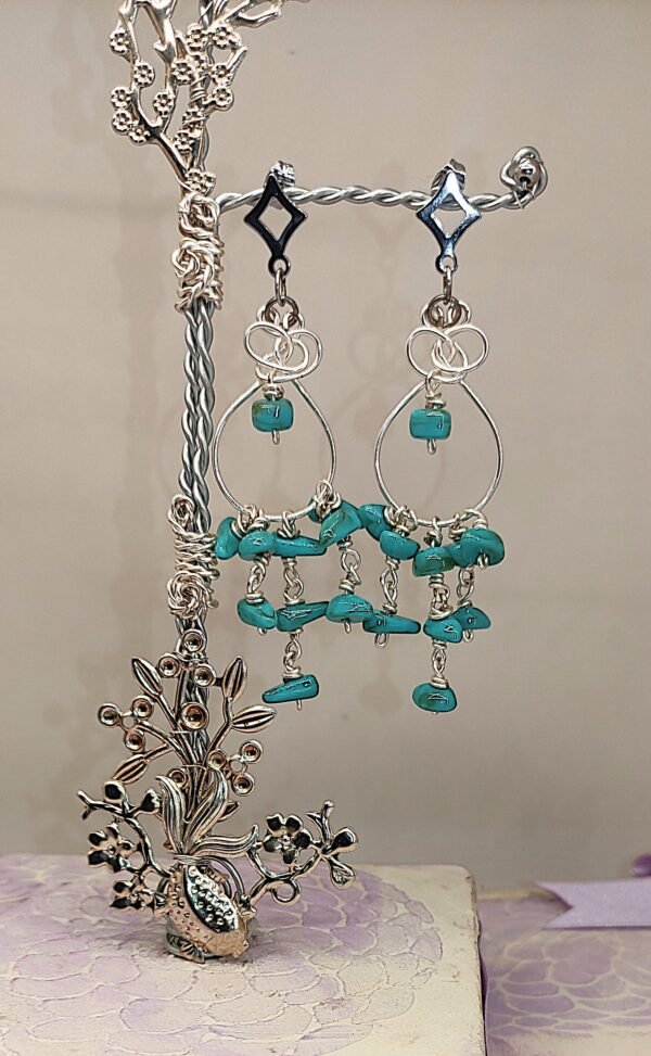 Pendientes Turquesas Original