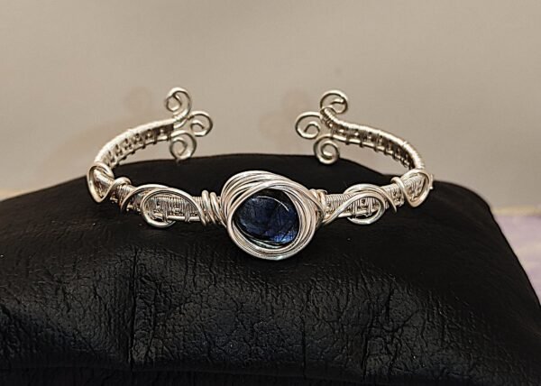 Pulsera Labradorita Azul