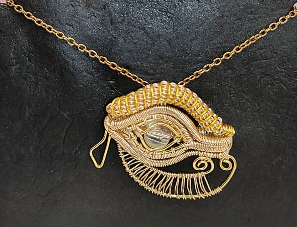 Colgante Ojo de Horus Dorado
