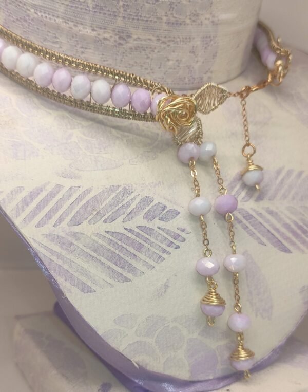 Collar Amanecer lila