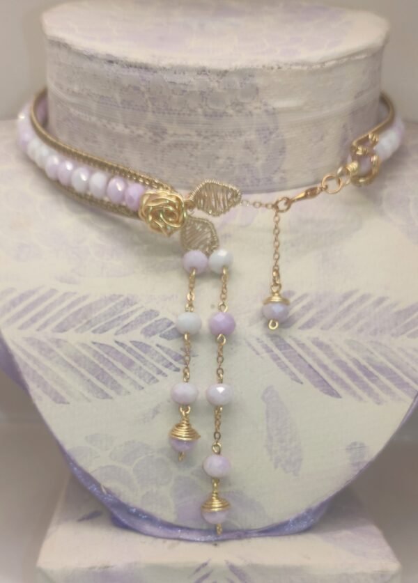 Collar Amanecer lila