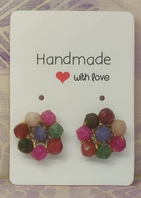 Pendientes Turmalina Mix Color