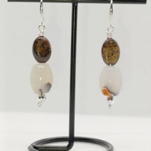 Pendientes Agata Salvaje