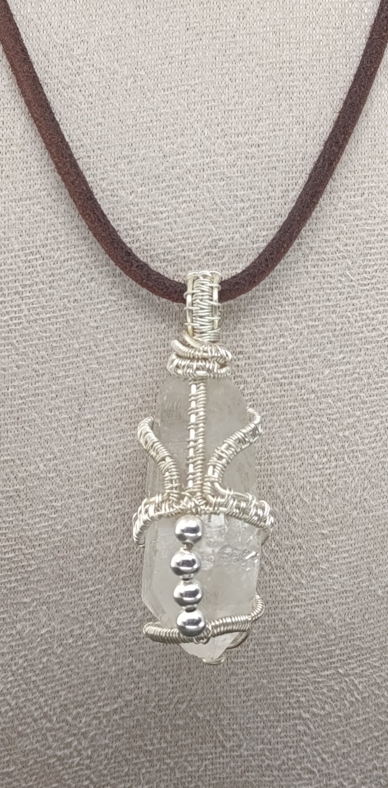 Colgante Punta de Cuarzo