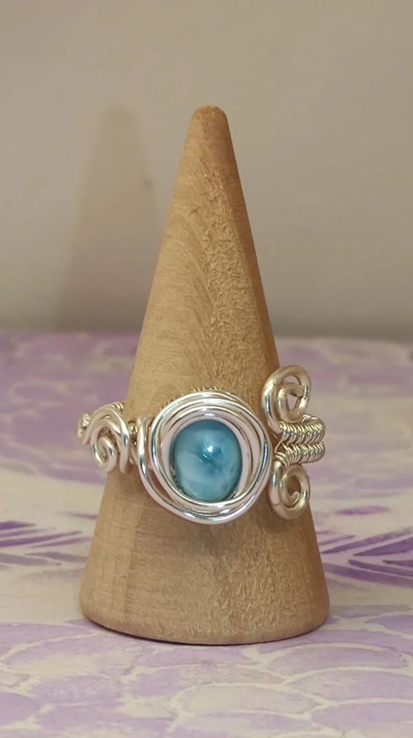 Anillo Larimar Ajustable